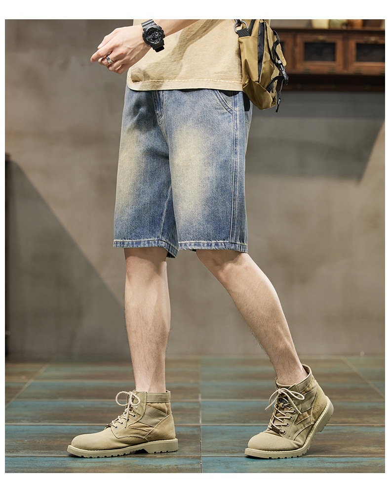 Мужские джинсовые шорты летнего сезона оптом из Китая