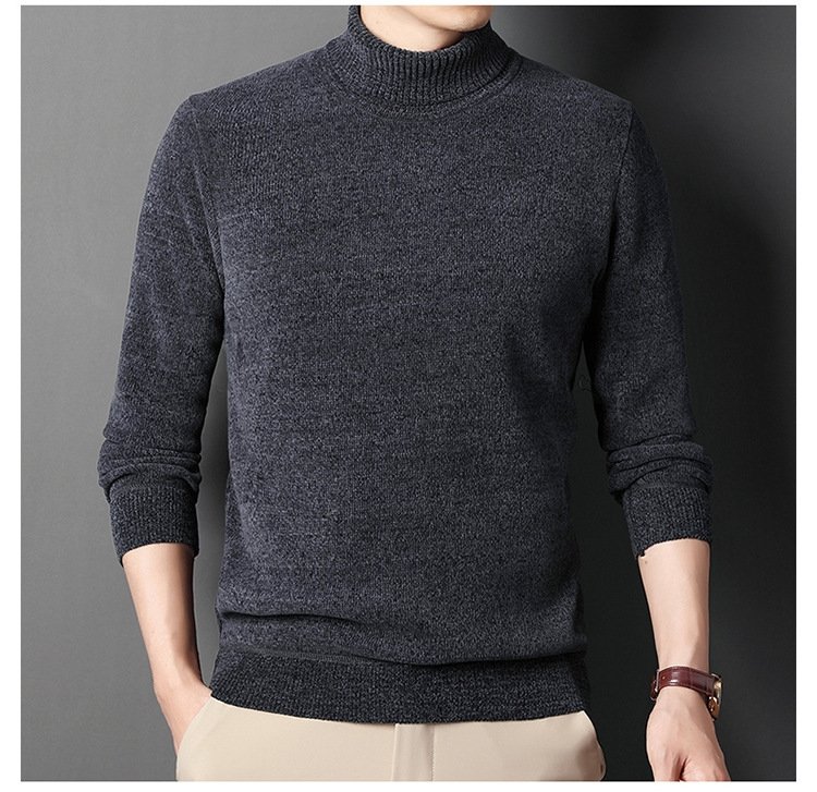 Толстовка с высоким воротником и утеплением для мужчин оптом