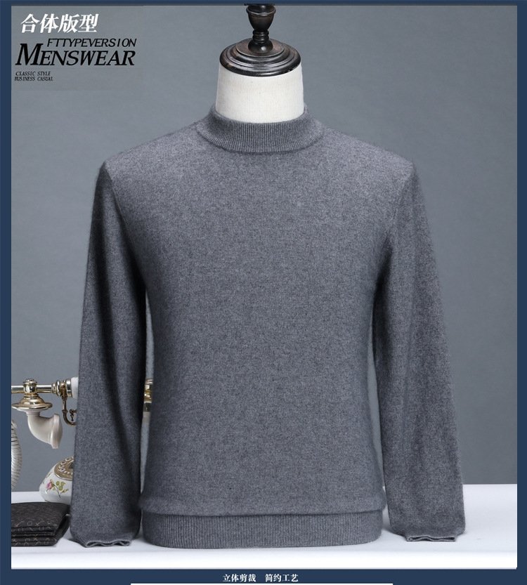 Мужской свитер из шерсти овец оптом