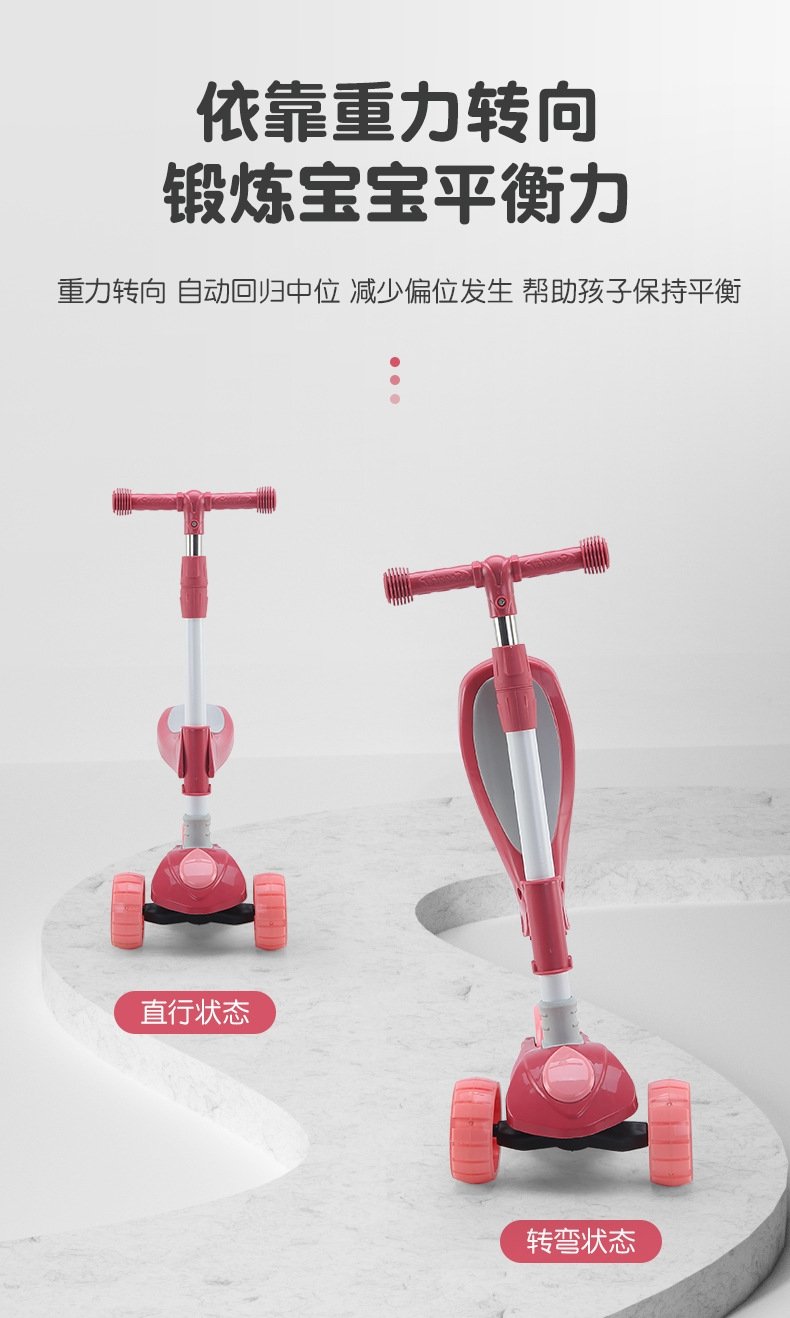 Детский трехколесный самокат оптом