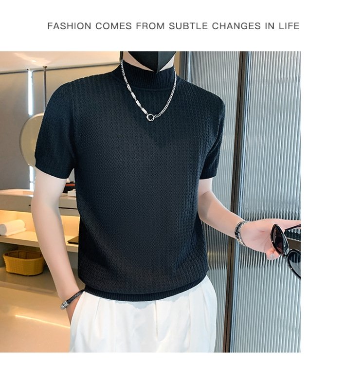 Мужской свитер с коротким рукавом оптом