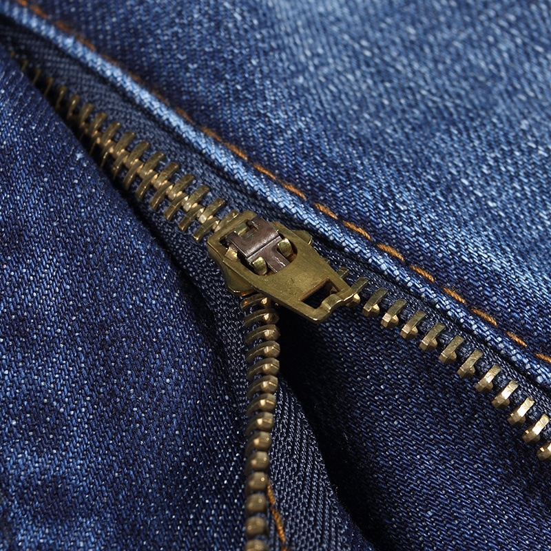 Мужские джинсы с множеством карманов оптом из Китая