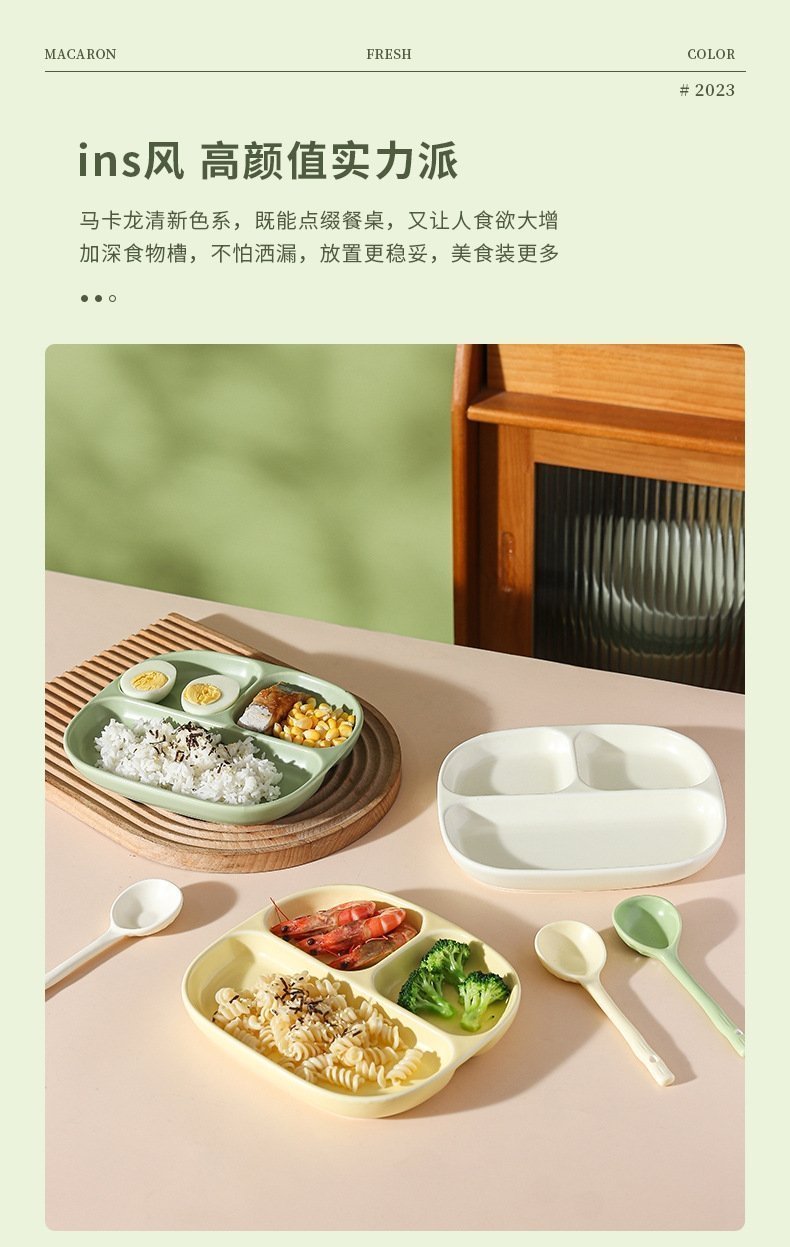 Керамическая тарелка для разделения пищи оптом