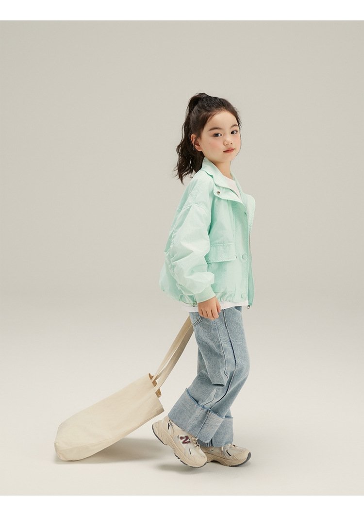 Детский легкий весенний жакет оптом из Китая