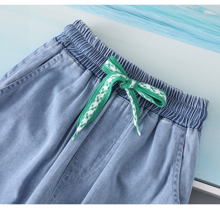 Джинсы для девочек летние оптом из Китая