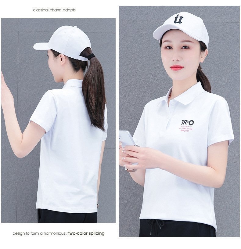 Поло с коротким рукавом для женщин оптом