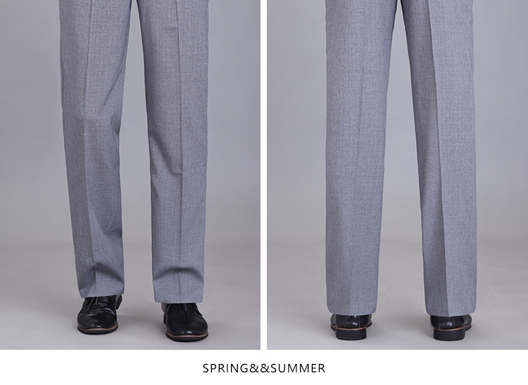 Летние мужские брюки из шелкового сурепа для делового стиля оптом из Китая