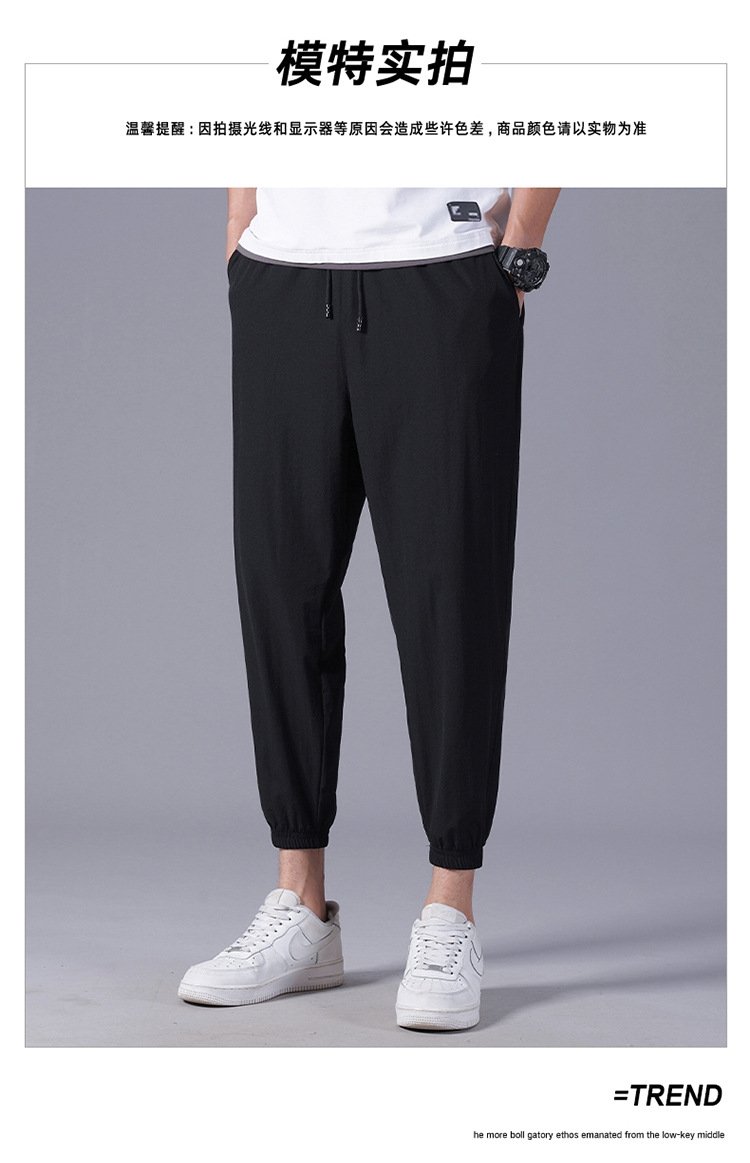 Мужские летние брюки из легкого льняного материала оптом из Китая