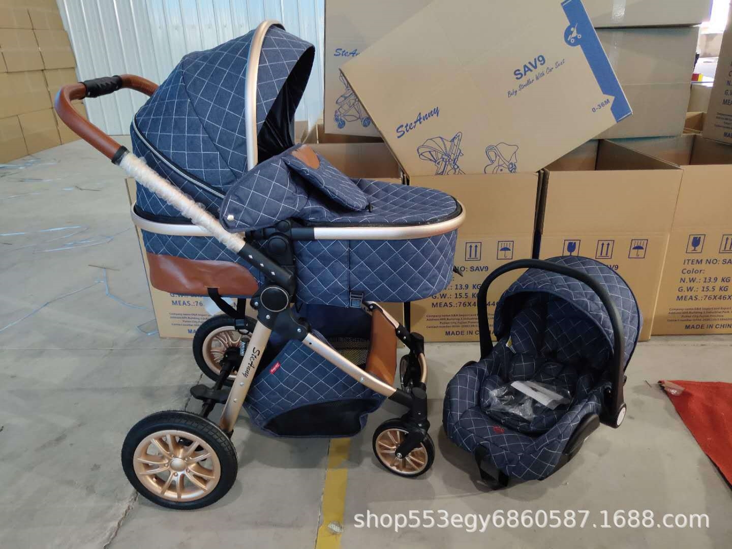 Детская коляска Bbaby cariage оптом из Китая
