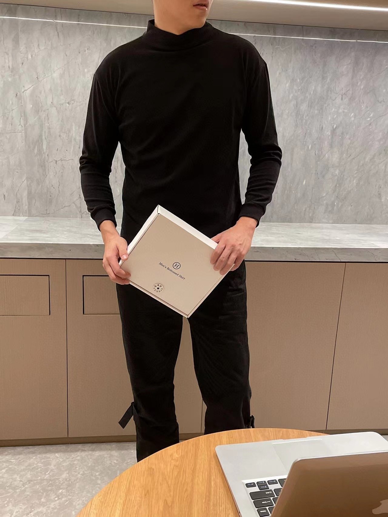 Термобелье для мужчин 3.0 полувысокий воротник осень-зима оптом