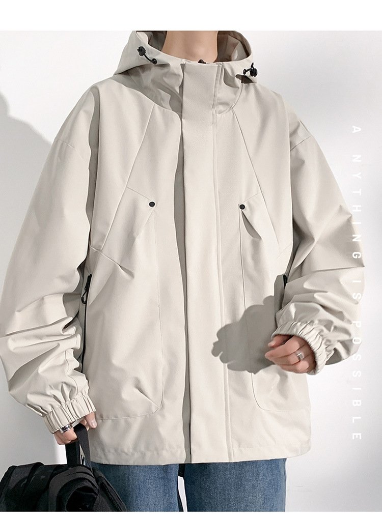 Ветровка с капюшоном и защитой от ветра и влаги оптом из Китая