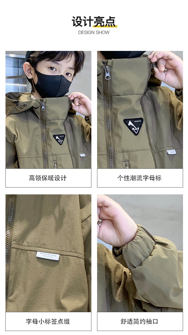 Детский плащ 2024 весна-осень оптом из Китая