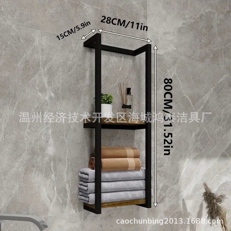 Настенная полка для полотенец из нержавеющей стали оптом