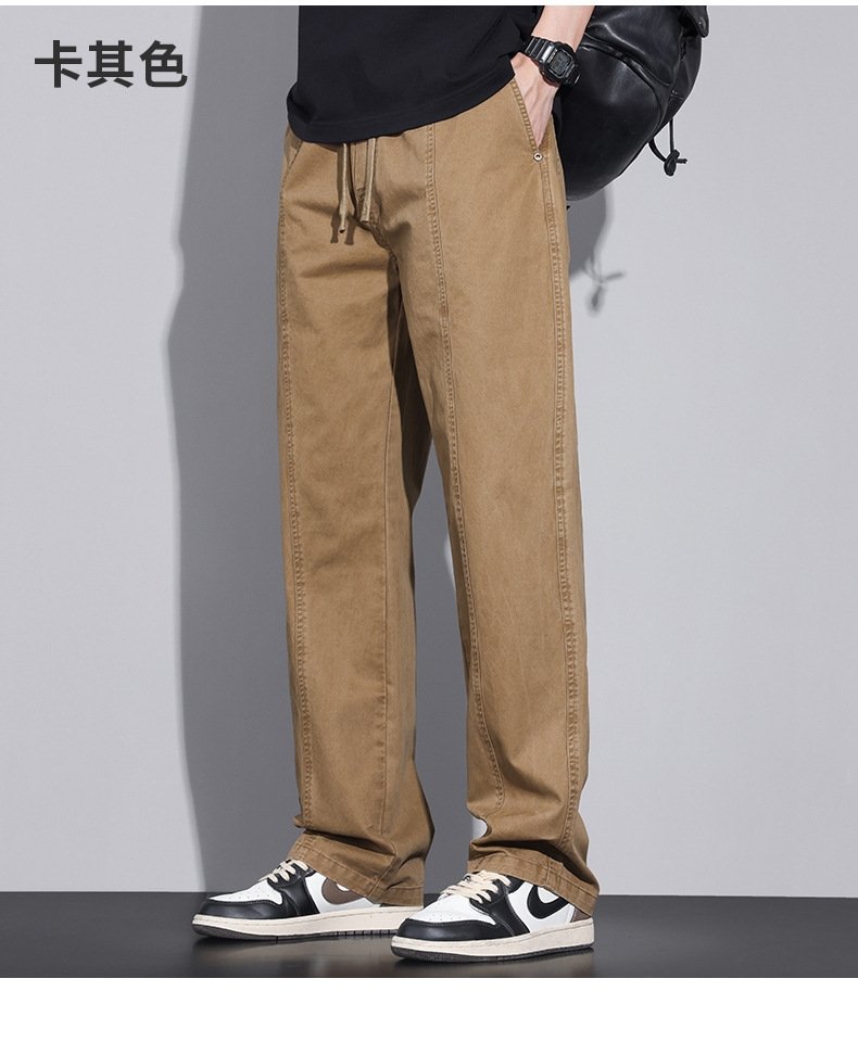 Мужские брюки в стиле американского кэжуал оптом из Китая