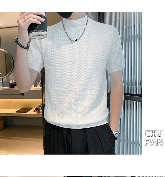 Мужской свитер с коротким рукавом оптом