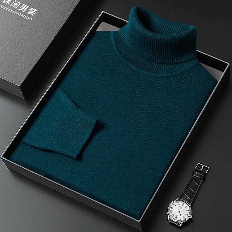 Мужской свитер с высоким воротником оптом