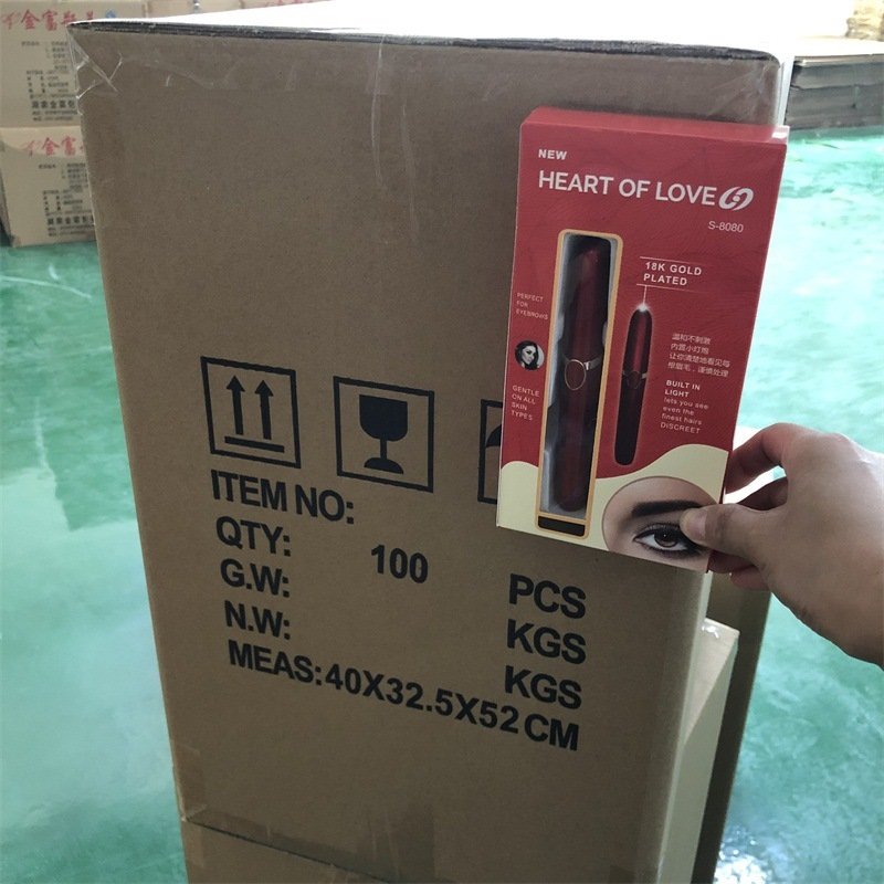 Электрический триммер для удаления волос HEART OF LOVE оптом из Китая