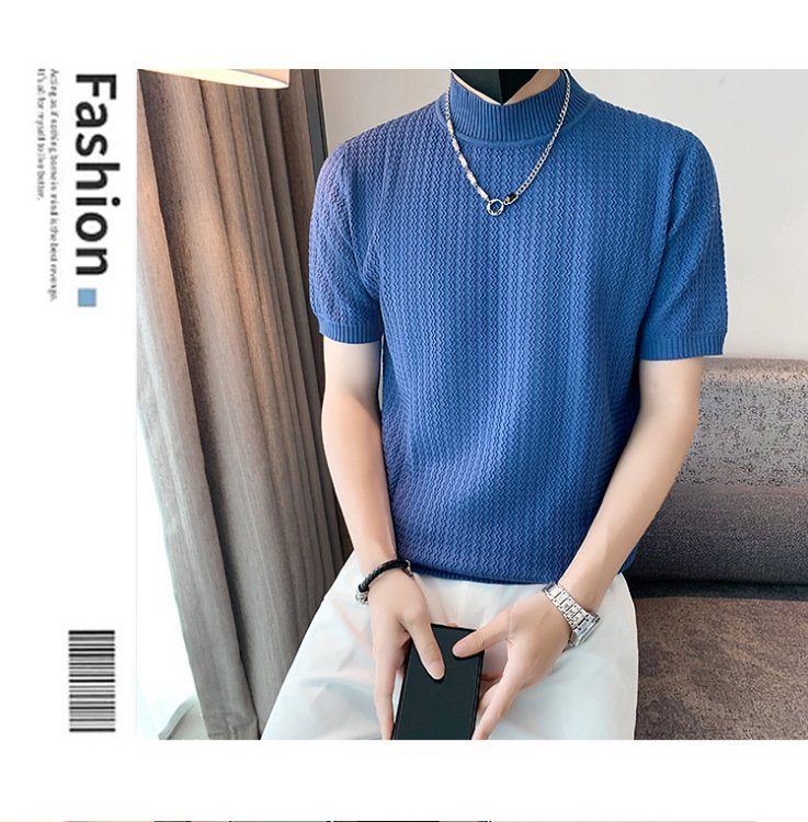 Мужской свитер с коротким рукавом оптом