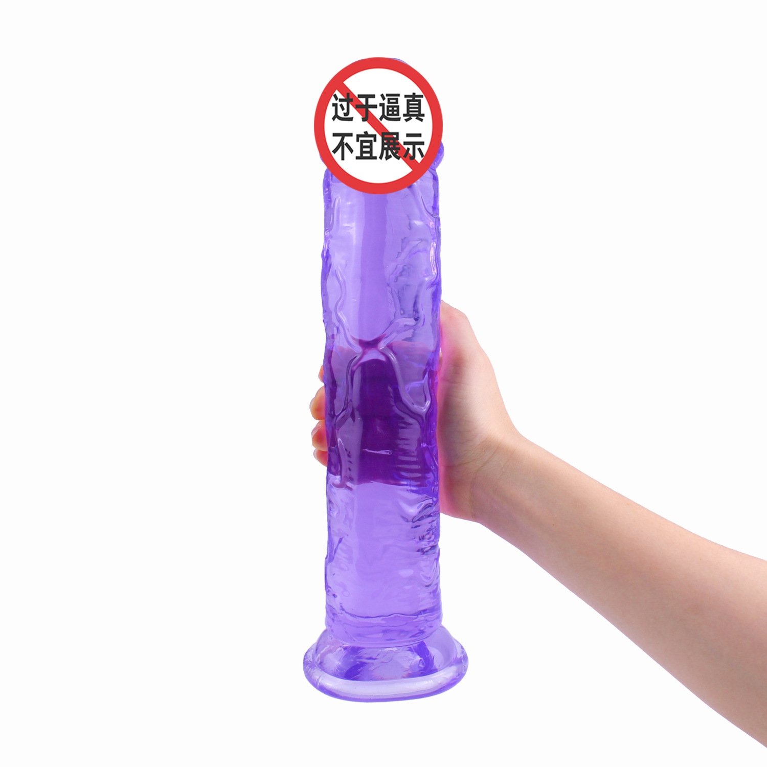 Силиконовый фаллоимитатор с присоской 32см*6см оптом