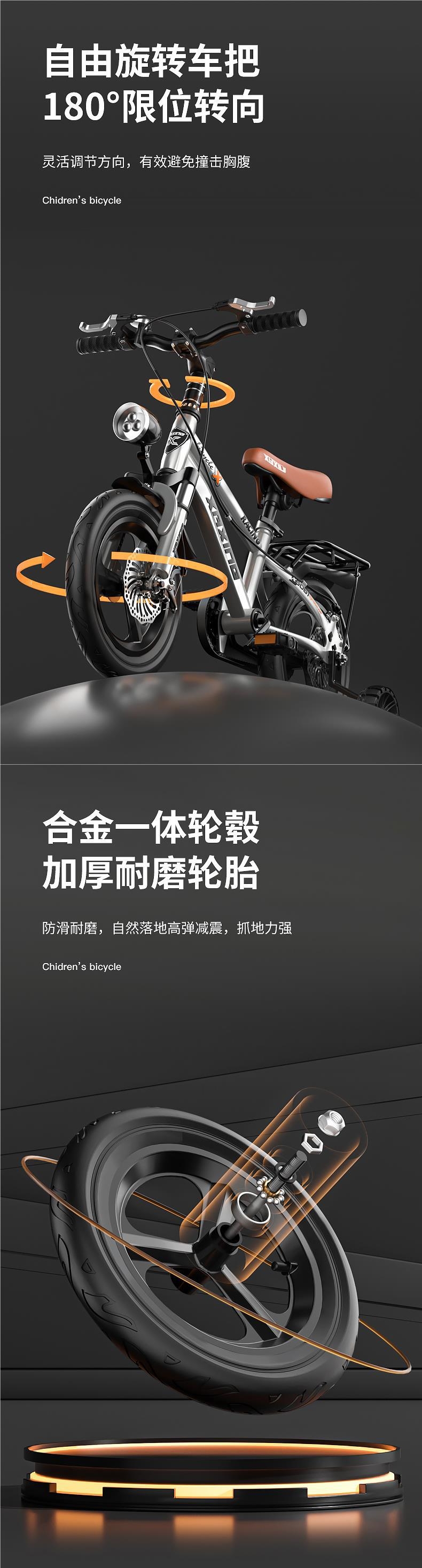 Детский велосипед для мальчиков и девочек 3-6-8-10 лет оптом из Китая