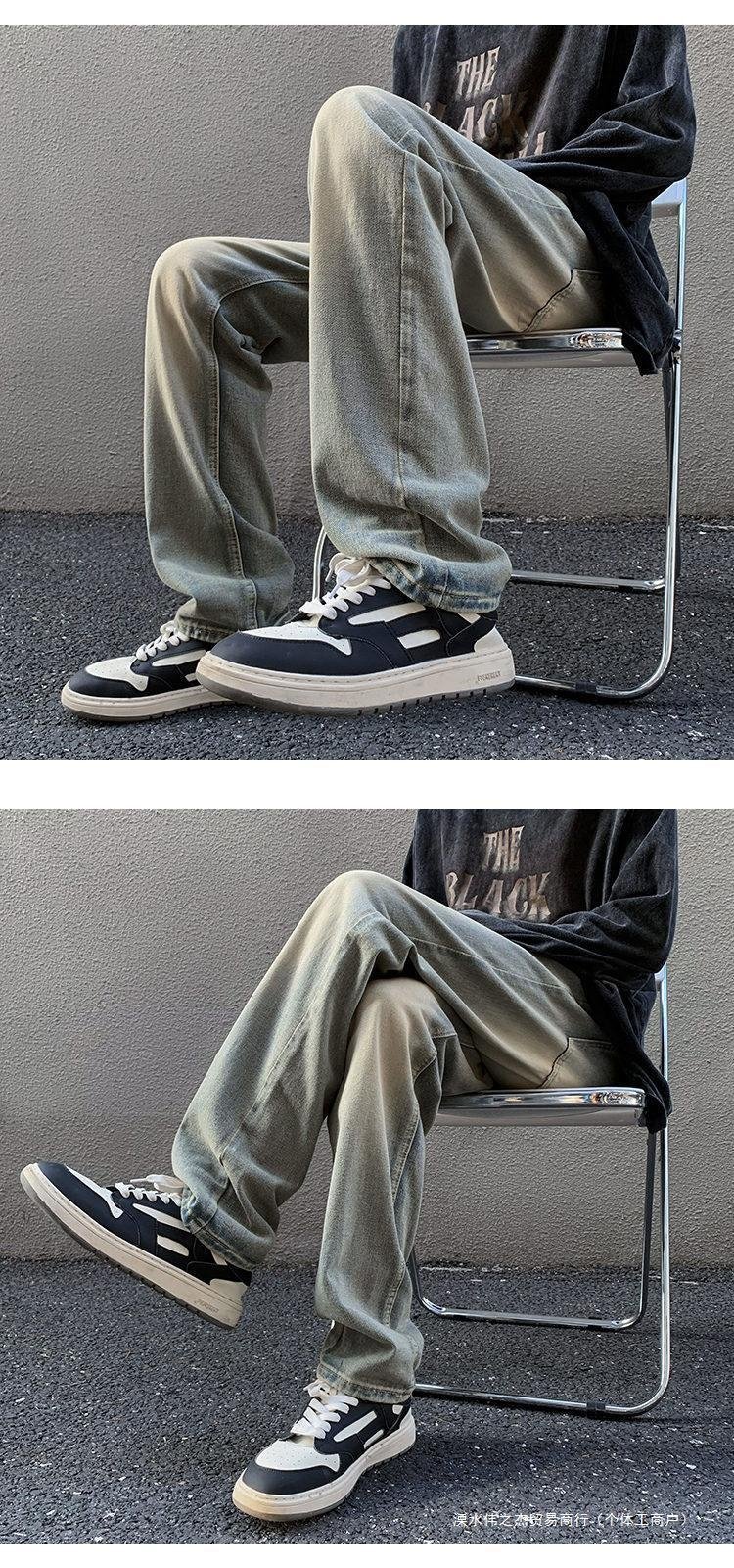 NASA мужские джинсы в стиле ретро весна-осень оптом из Китая