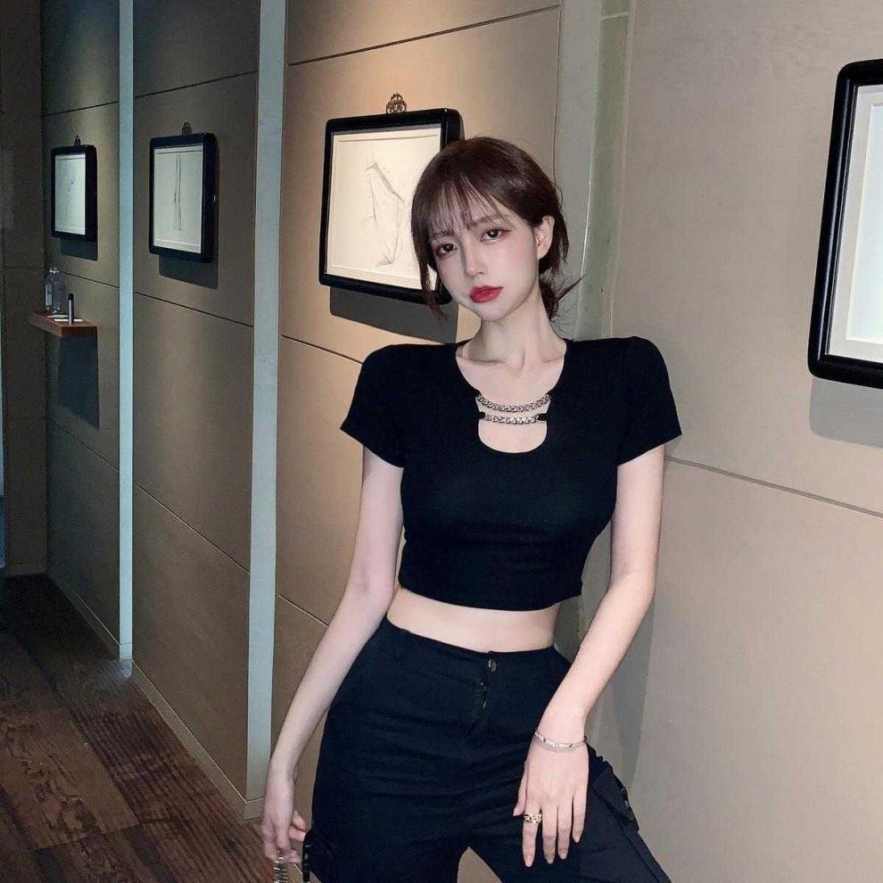 Футболка Черная с острым дизайном оптом