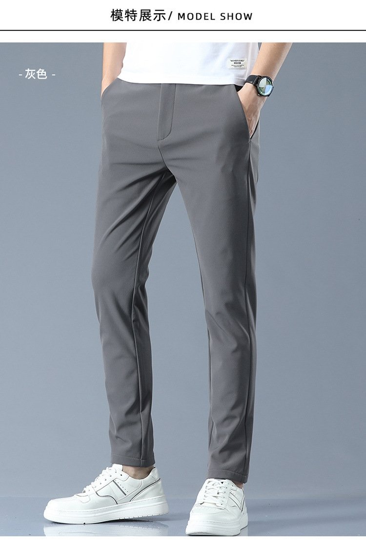 Мужские брюки прямого кроя летние бизнес-костюмы оптом из Китая