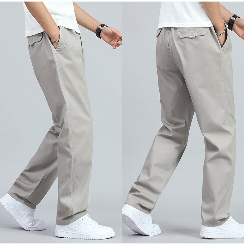 Мужские летние широкие хлопковые брюки оптом из Китая