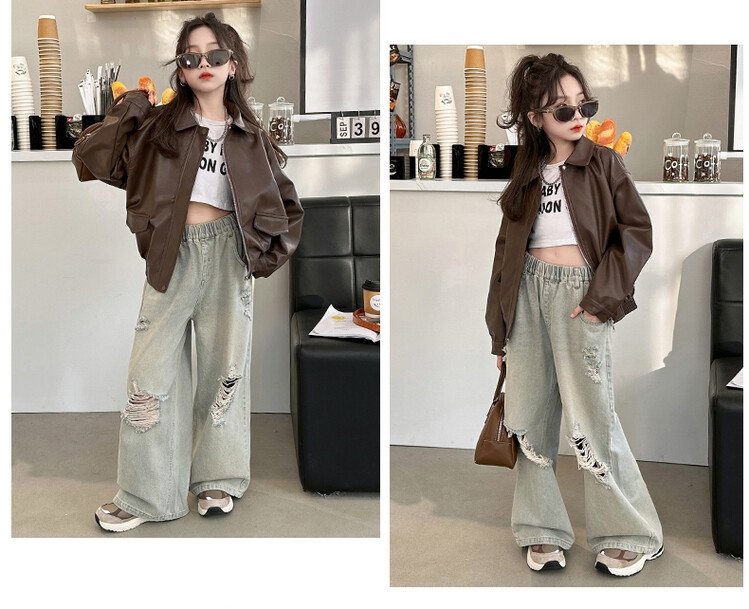 Детская куртка весна-осень 2024 оптом из Китая