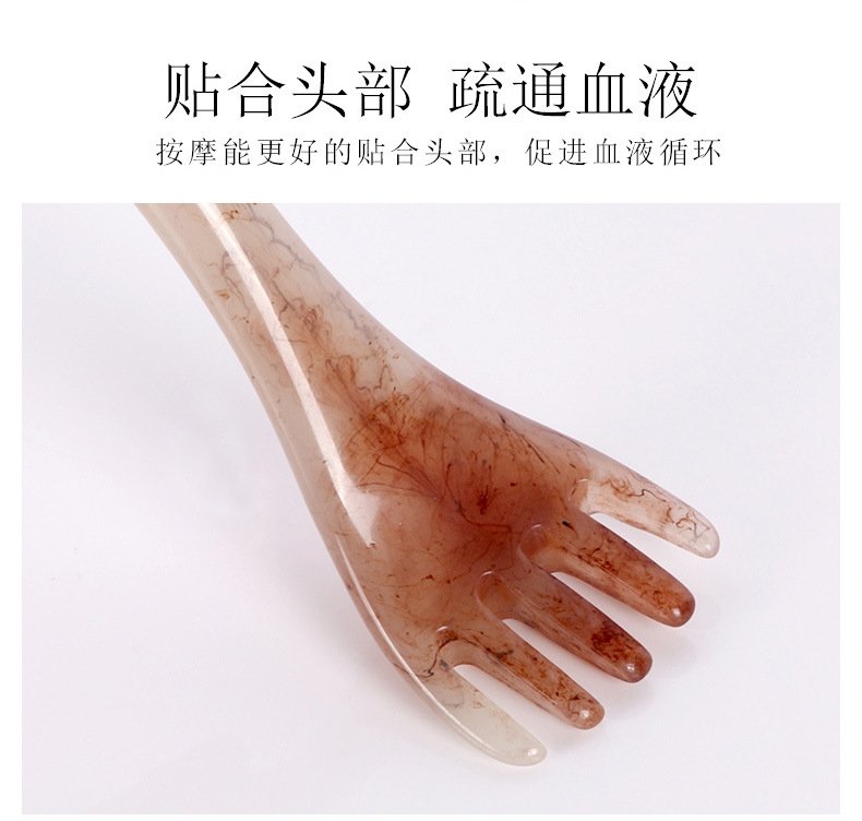 Массажный гребень с пятью зубцами оптом из Китая