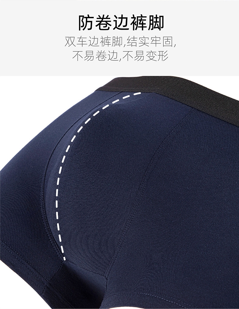 Мужские трусы в упаковке из 4 штук оптом из Китая