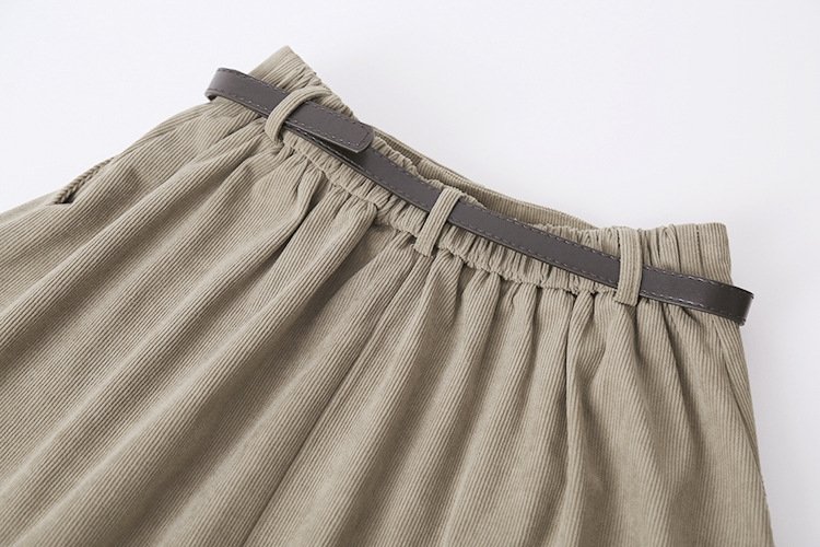 Женская длинная юбка с высокой талией и резинкой оптом из Китая