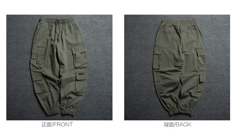 Мужские узкие карго брюки оптом из Китая