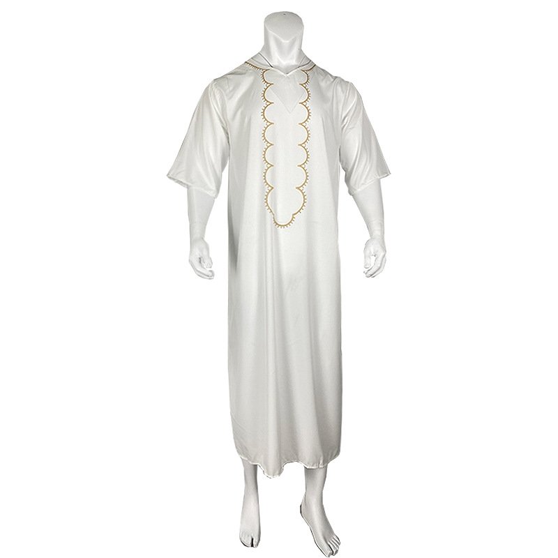 Мужская арабская мусульманская одежда с короткими рукавами оптом
