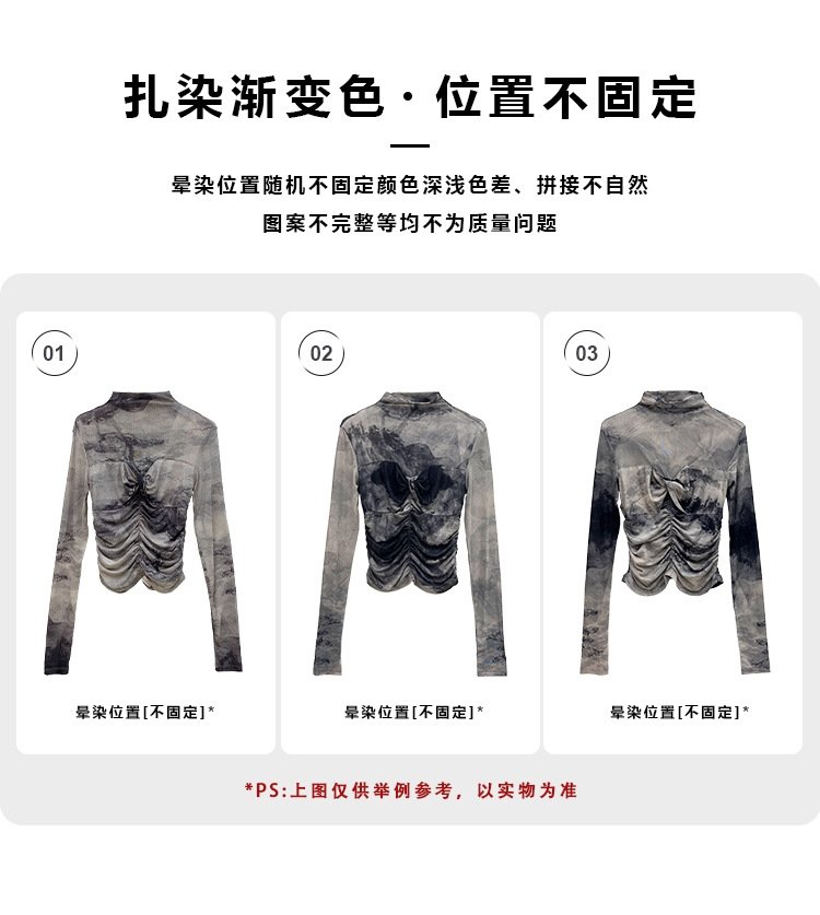 Женская футболка с длинным рукавом и уникальным дизайном оптом из Китая