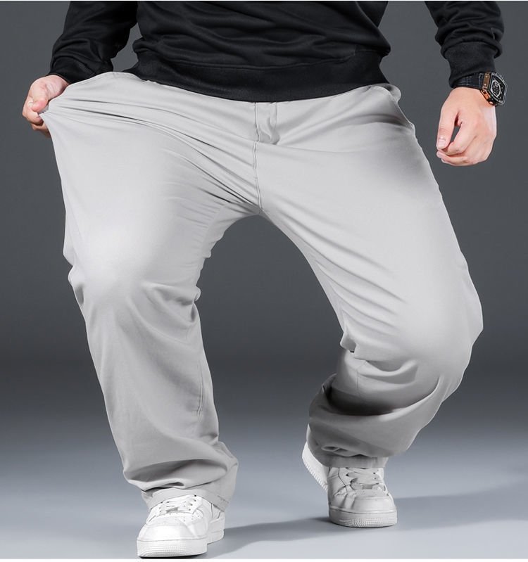 Мужские широкие летние брюки больших размеров оптом из Китая