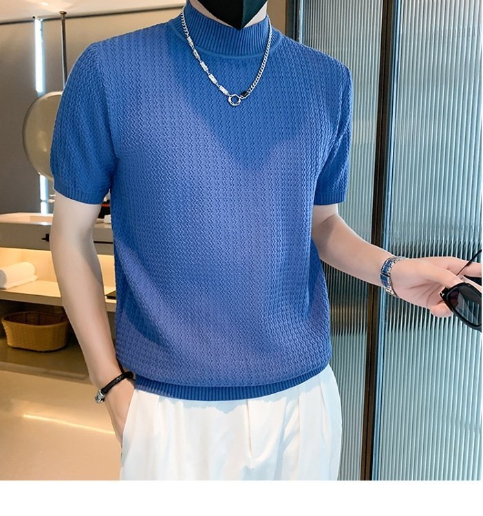 Мужской свитер с коротким рукавом оптом