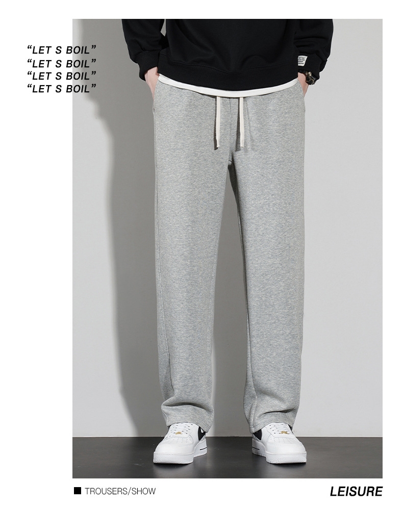 Мужские длинные брюки с прямыми штанинами оптом из Китая