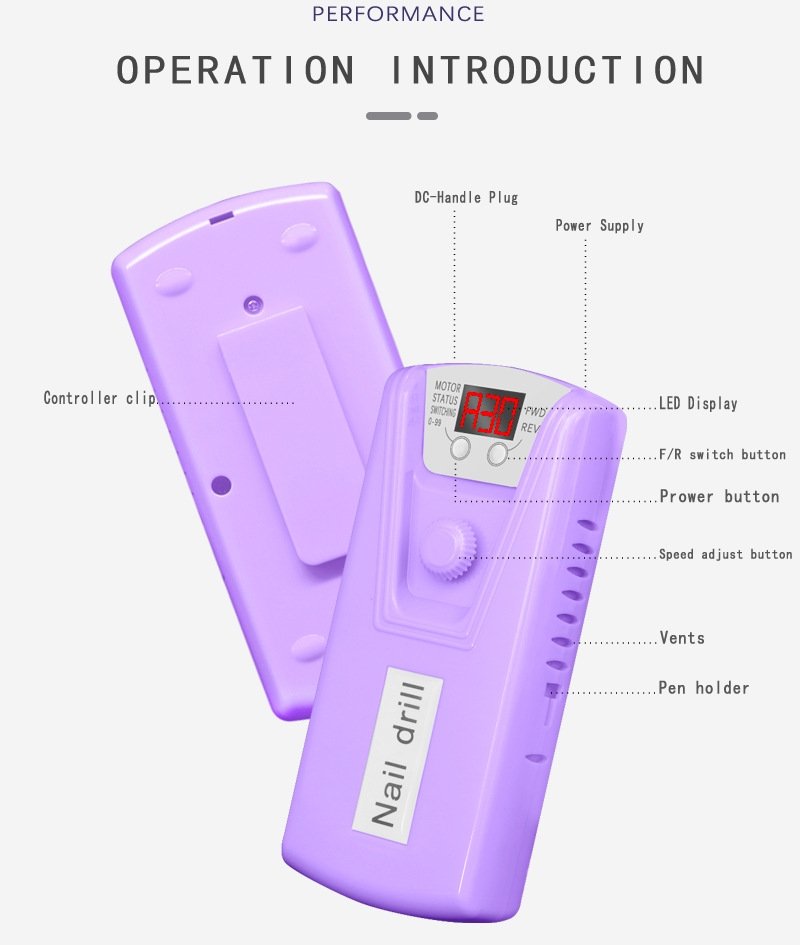 Электрическая машинка для маникюра HC-378 оптом