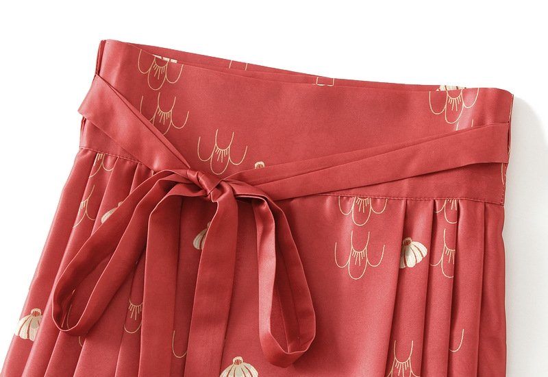 Ганьфэнь Миньжи Ханьфу - женская полускладная юбка 2024 оптом из Китая