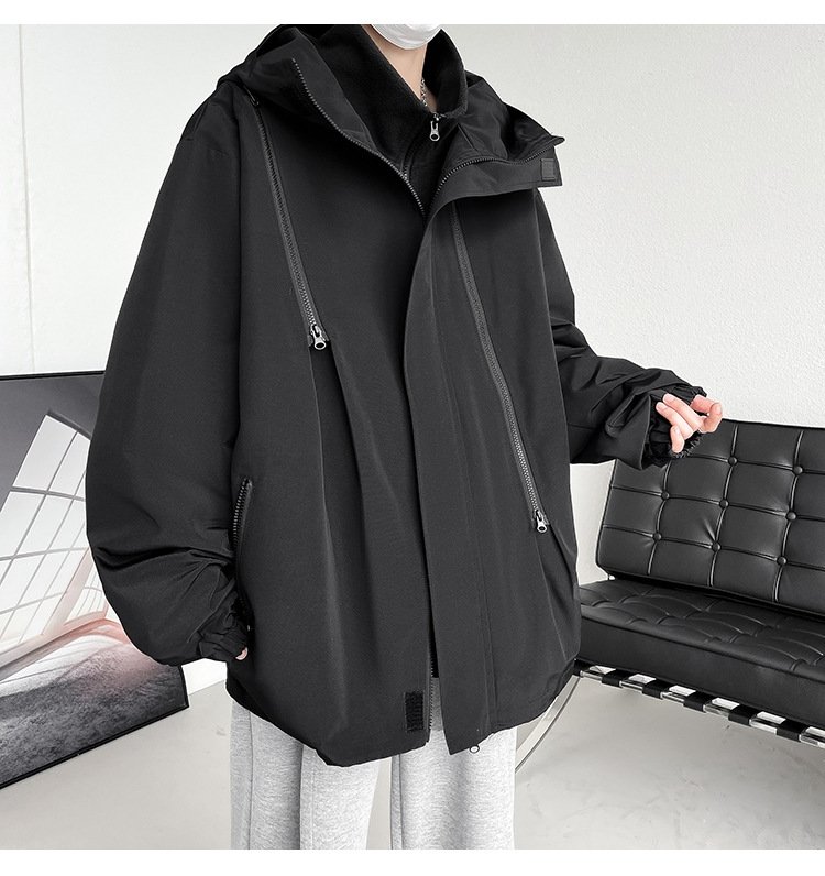 Мужская куртка с тройным слоем оптом из Китая