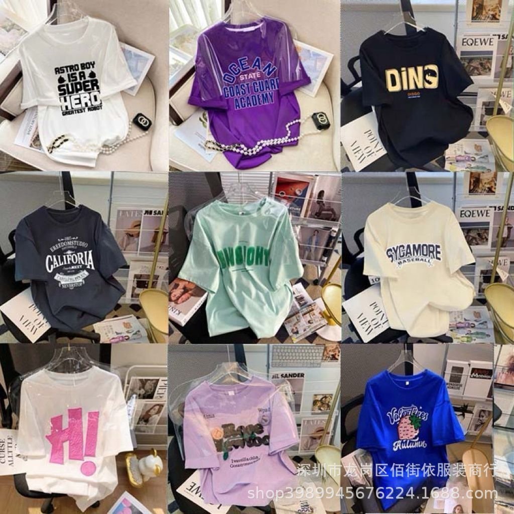 Женская футболка из чистого хлопка оптом