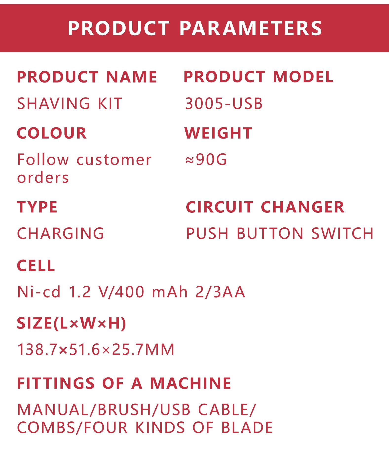 Электробритва для депиляции 5 в 1 оптом из Китая