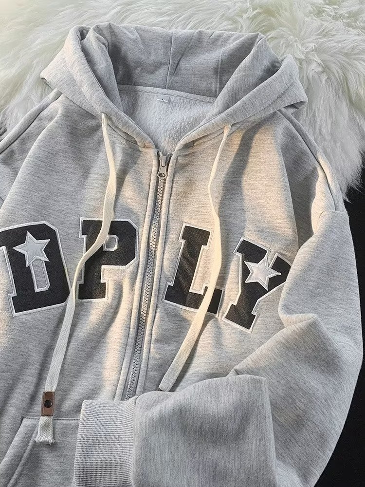 Мужская толстовка с капюшоном и принтом букв оптом из Китая