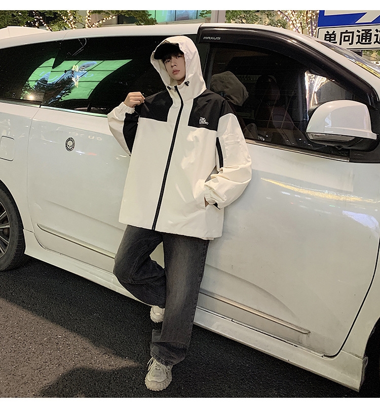 Мужская ветровка весна-осень 2024 оптом из Китая