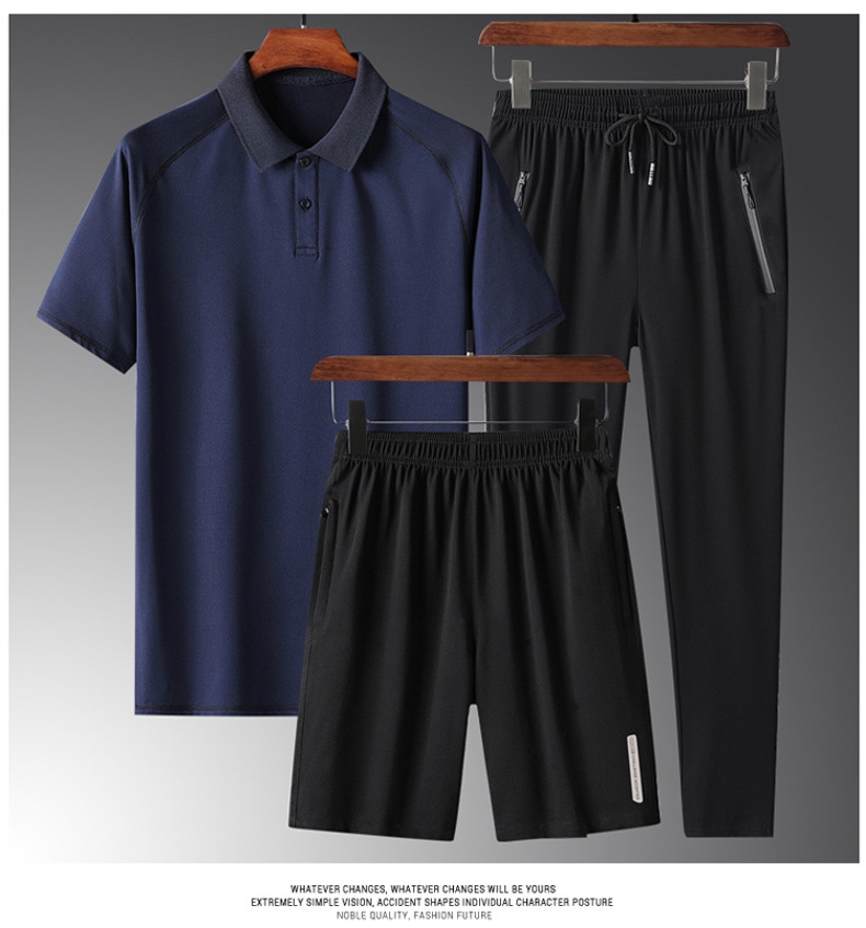 Тройной спортивный костюм для мужчин оптом из Китая