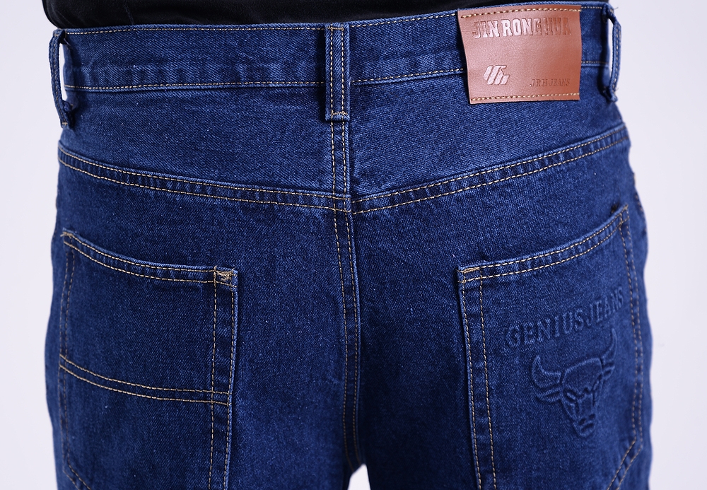 Мужские джинсы высокой посадки весна-осень оптом из Китая
