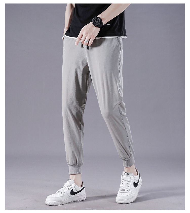 Мужские летние брюки из легкого льняного материала оптом из Китая