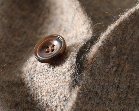 Высокий воротник вязаный свитер для мужчин оптом