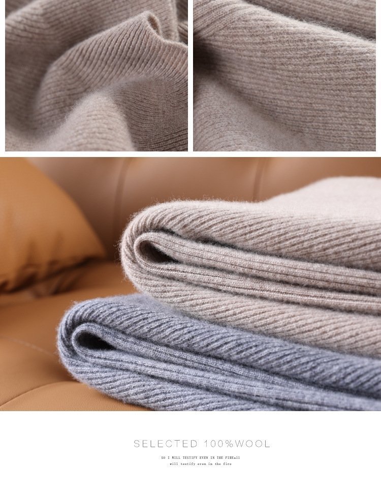 Мужской свитер из чистой шерсти оптом